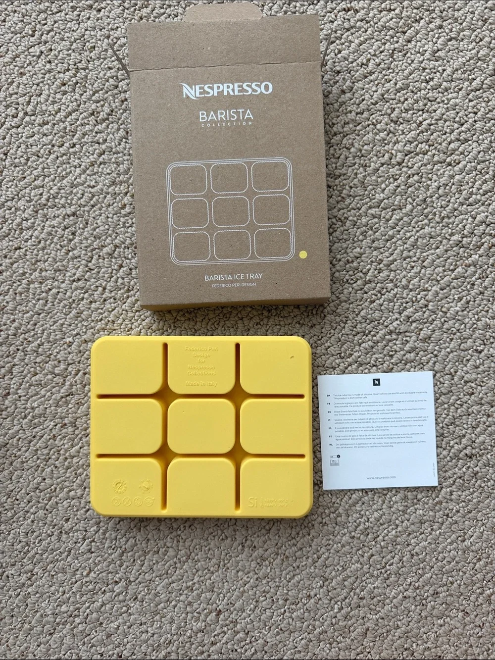 Nespresso barista ice
